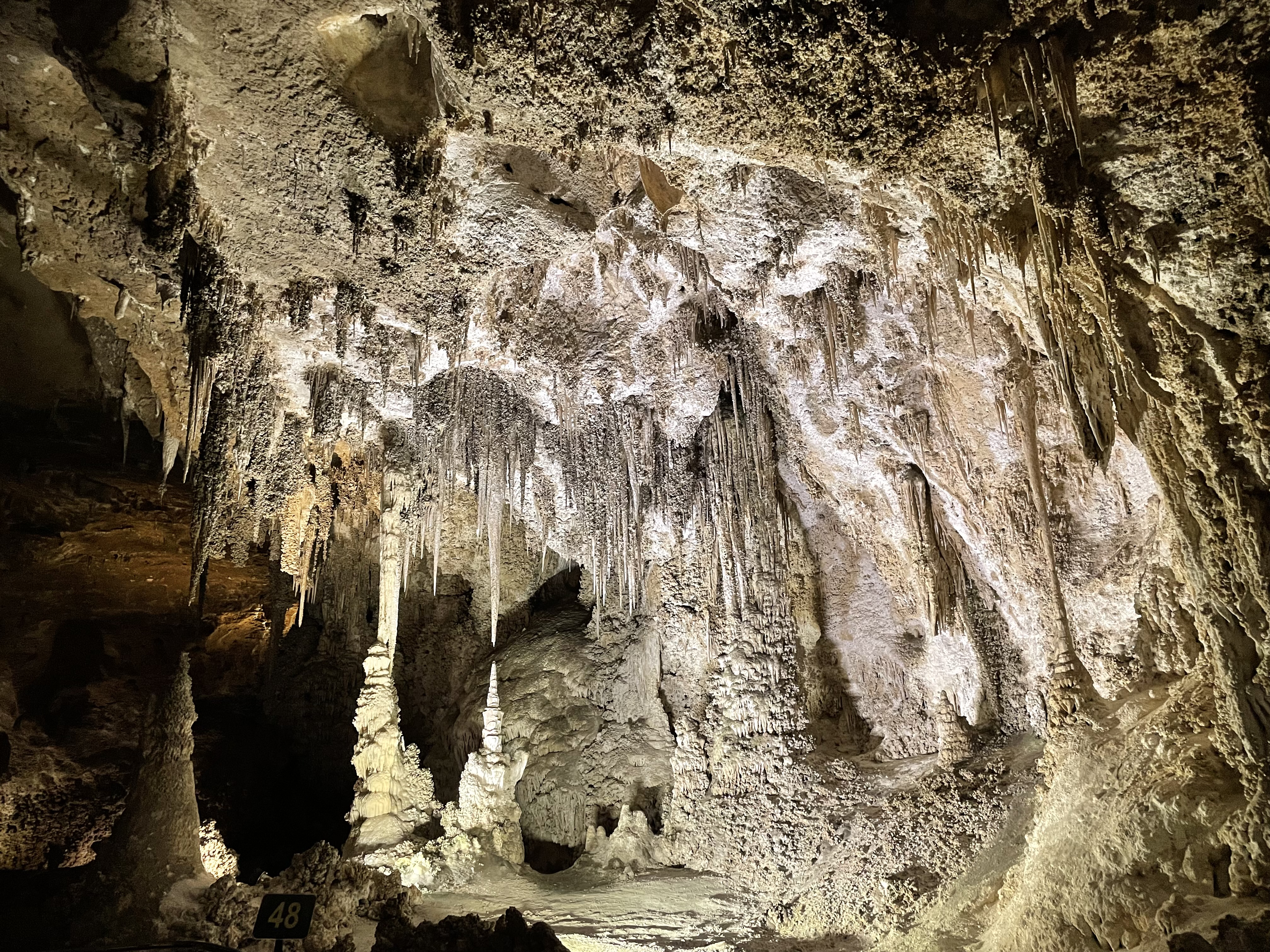 Carlsbad Caverns National Park, The Big Room.