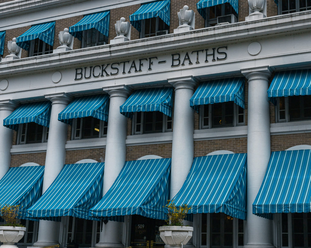 Buckstaff-Baths in Hot Springs, Arkansas.