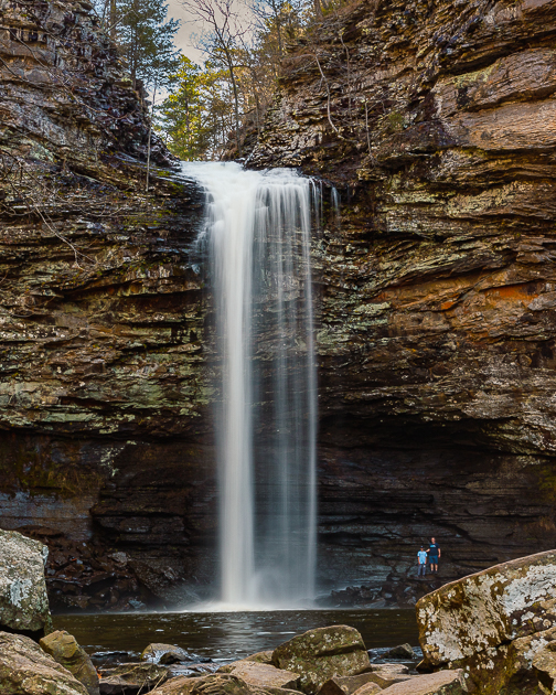 Cedar Falls in Petit Jean State Park, Arkansas.